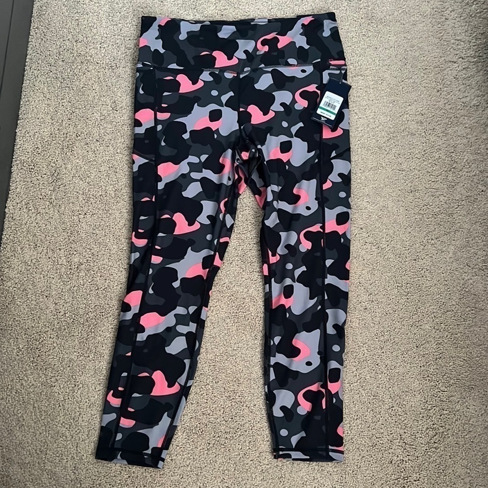 Reebok Odyssey printed Hiri 7/8 leggings - Animal Camo